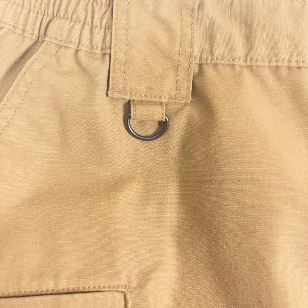 5.11 Tactical Mens Khaki Ripstop Cargo Shorts Size 40 Tan Hiking Outdoor Utility